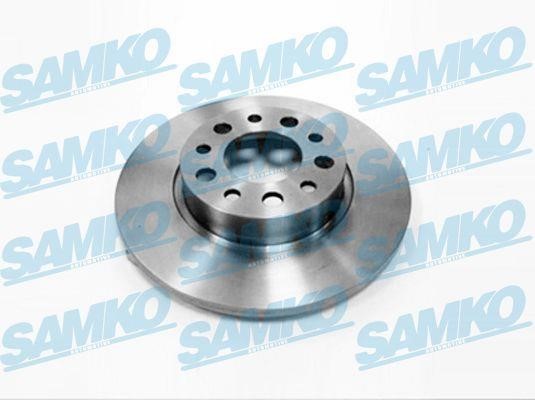 Samko A2004PR Unventilated brake disc A2004PR