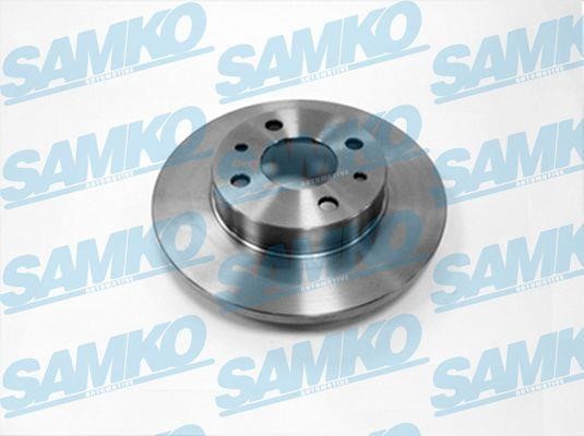 Samko A2221P Unventilated brake disc A2221P