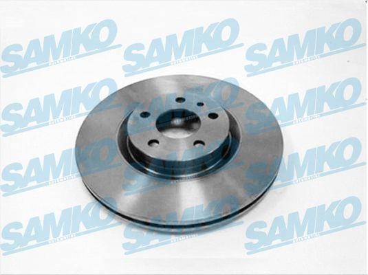 Samko A2241V Front brake disc ventilated A2241V