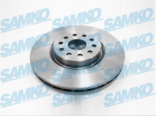Samko A2301V Front brake disc ventilated A2301V