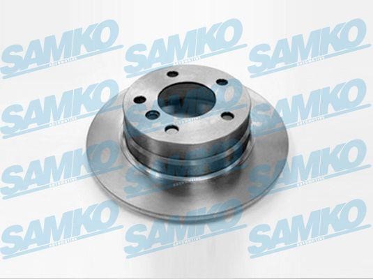 Samko B2003P Rear brake disc, non-ventilated B2003P