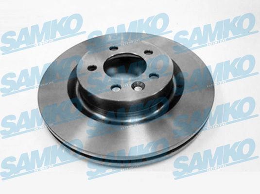 Samko A4007V Front brake disc ventilated A4007V