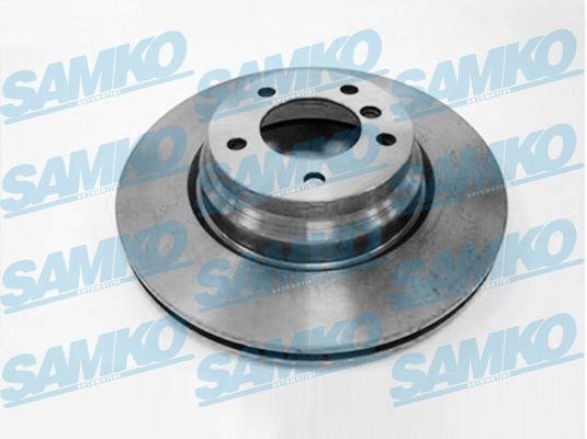 Samko B2024V Front brake disc ventilated B2024V