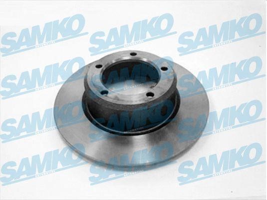 Samko A4151P Unventilated front brake disc A4151P