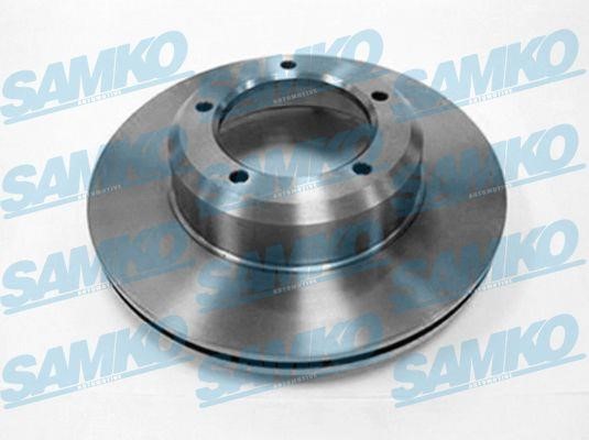 Samko A4201V Front brake disc ventilated A4201V