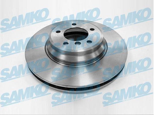 Samko B2038V Front brake disc ventilated B2038V