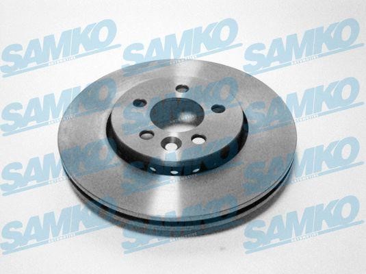 Samko A4321V Front brake disc ventilated A4321V