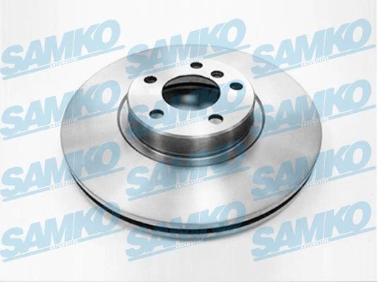 Samko B2040V Front brake disc ventilated B2040V