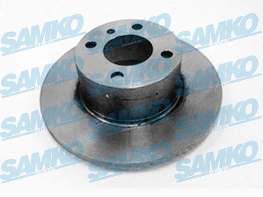 Samko B2041P Unventilated front brake disc B2041P