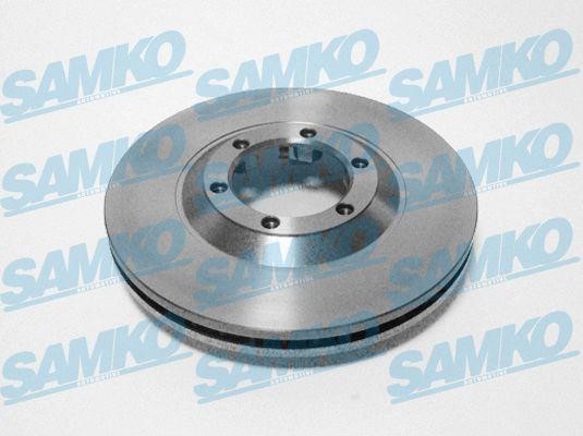 Samko B1002V Ventilated disc brake, 1 pcs. B1002V