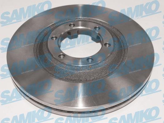 Samko B1003V Front brake disc ventilated B1003V
