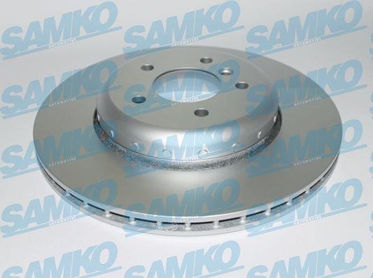 Samko B2048VBR Rear ventilated brake disc B2048VBR