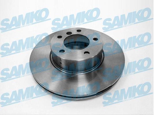 Samko B2049V Front brake disc ventilated B2049V