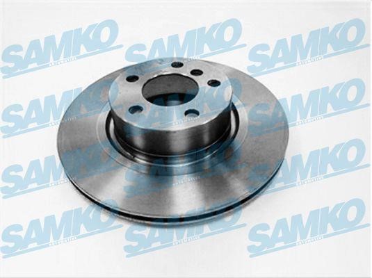 Samko B2068V Ventilated disc brake, 1 pcs. B2068V