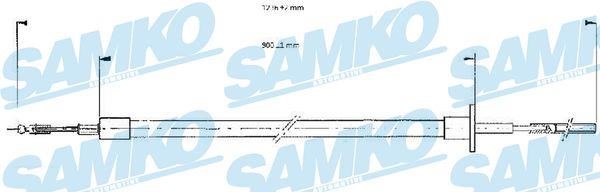 Samko C0052C Clutch cable C0052C