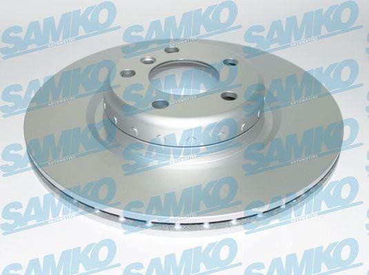 Samko B2088VBR Rear ventilated brake disc B2088VBR