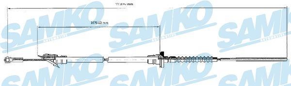 Samko C0062C Clutch cable C0062C