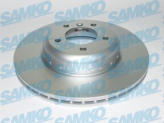 Samko B2100VBR Front brake disc ventilated B2100VBR