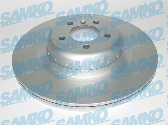 Samko B2107VBR Rear ventilated brake disc B2107VBR