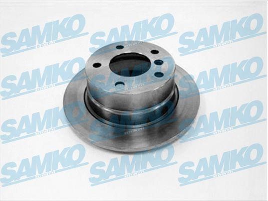 Samko B2501P Unventilated brake disc B2501P