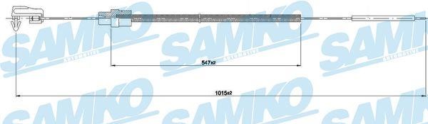 Samko C0078A Accelerator cable C0078A