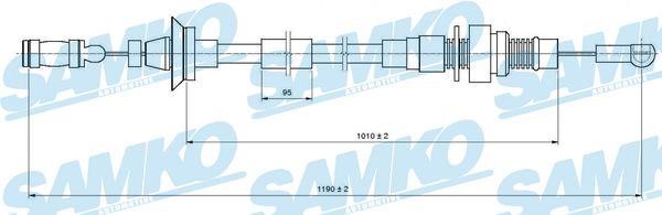Samko C0005A Accelerator cable C0005A