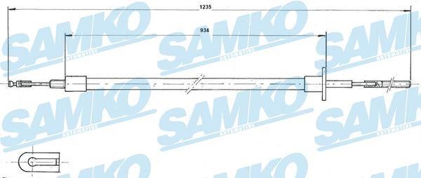 Samko C0006C Clutch cable C0006C