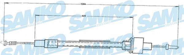 Samko C0091C Clutch cable C0091C