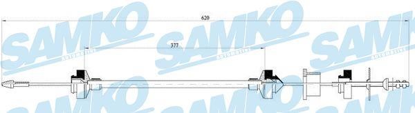 Samko C0031C Clutch cable C0031C