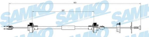 Samko C0147C Clutch cable C0147C