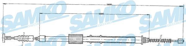 Samko C0153B Cable Pull, parking brake C0153B