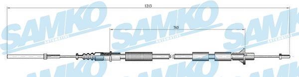 Samko C0130C Clutch cable C0130C