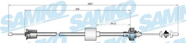 Samko C0192C Clutch cable C0192C