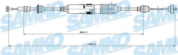 Samko C0220C Clutch cable C0220C