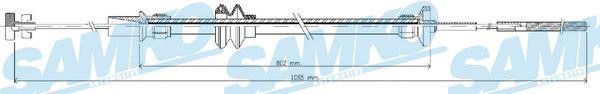 Samko C0223C Clutch cable C0223C
