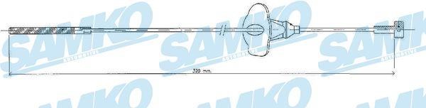 Samko C0251B Cable Pull, parking brake C0251B