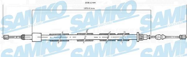 Samko C0616B Cable Pull, parking brake C0616B