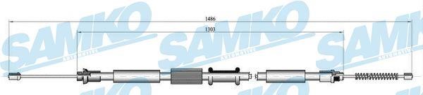 Samko C0658B Cable Pull, parking brake C0658B