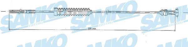 Samko C0850B Cable Pull, parking brake C0850B