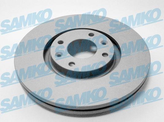 Samko C1007VR Ventilated disc brake, 1 pcs. C1007VR