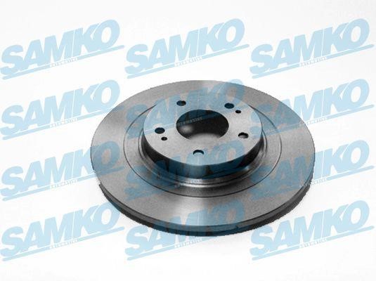 Samko C1025P Unventilated brake disc C1025P