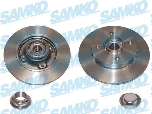 Samko C1036PCA Unventilated brake disc C1036PCA