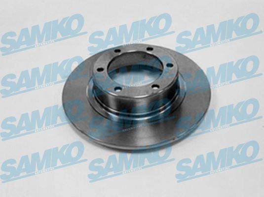 Samko C1091P Unventilated front brake disc C1091P