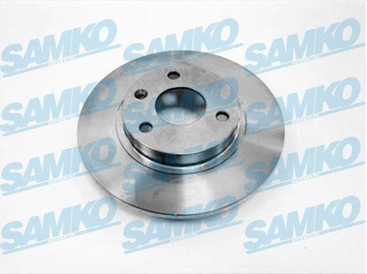 Samko C1291P Unventilated front brake disc C1291P