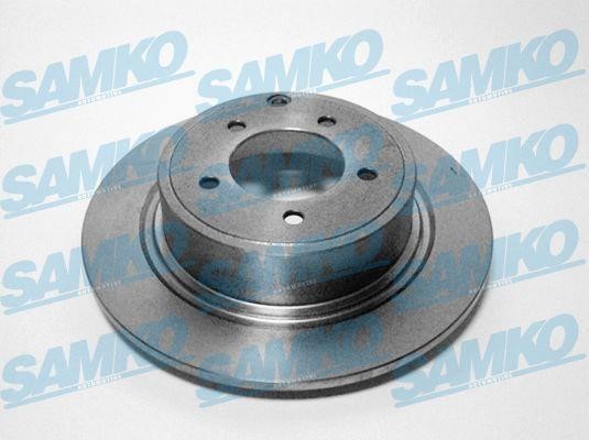 Samko C3021P Unventilated brake disc C3021P