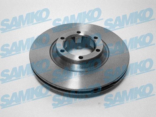 Samko D1181V Front brake disc ventilated D1181V