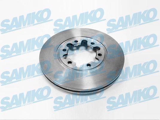 Samko F1023V Front brake disc ventilated F1023V