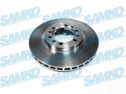Samko D1411V Front brake disc ventilated D1411V
