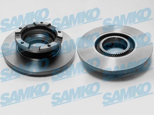 Samko F1038PA Unventilated brake disc F1038PA