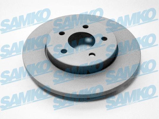 Samko F1041PR Unventilated brake disc F1041PR